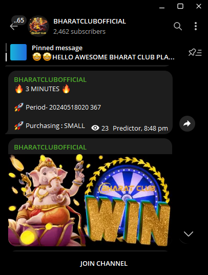 bharat club colour predictions