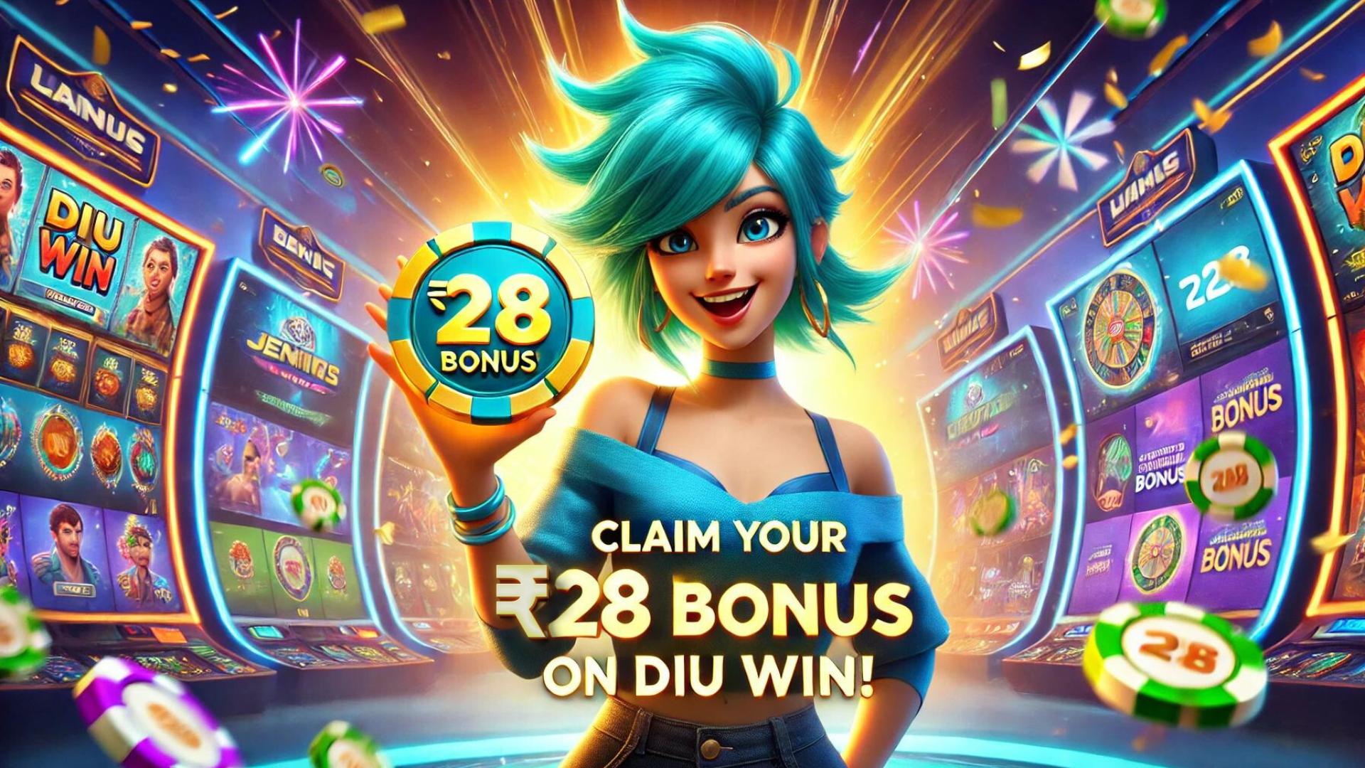 ₹28 Bonus Now on Diu Win