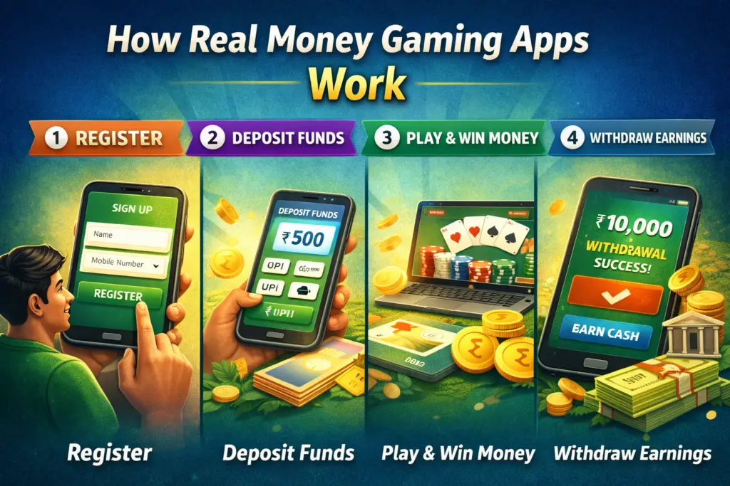 What Are Real Money Gaming Apps?