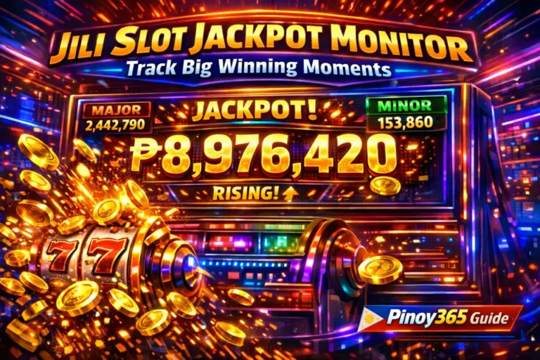 Jili Slot Jackpot Monitor